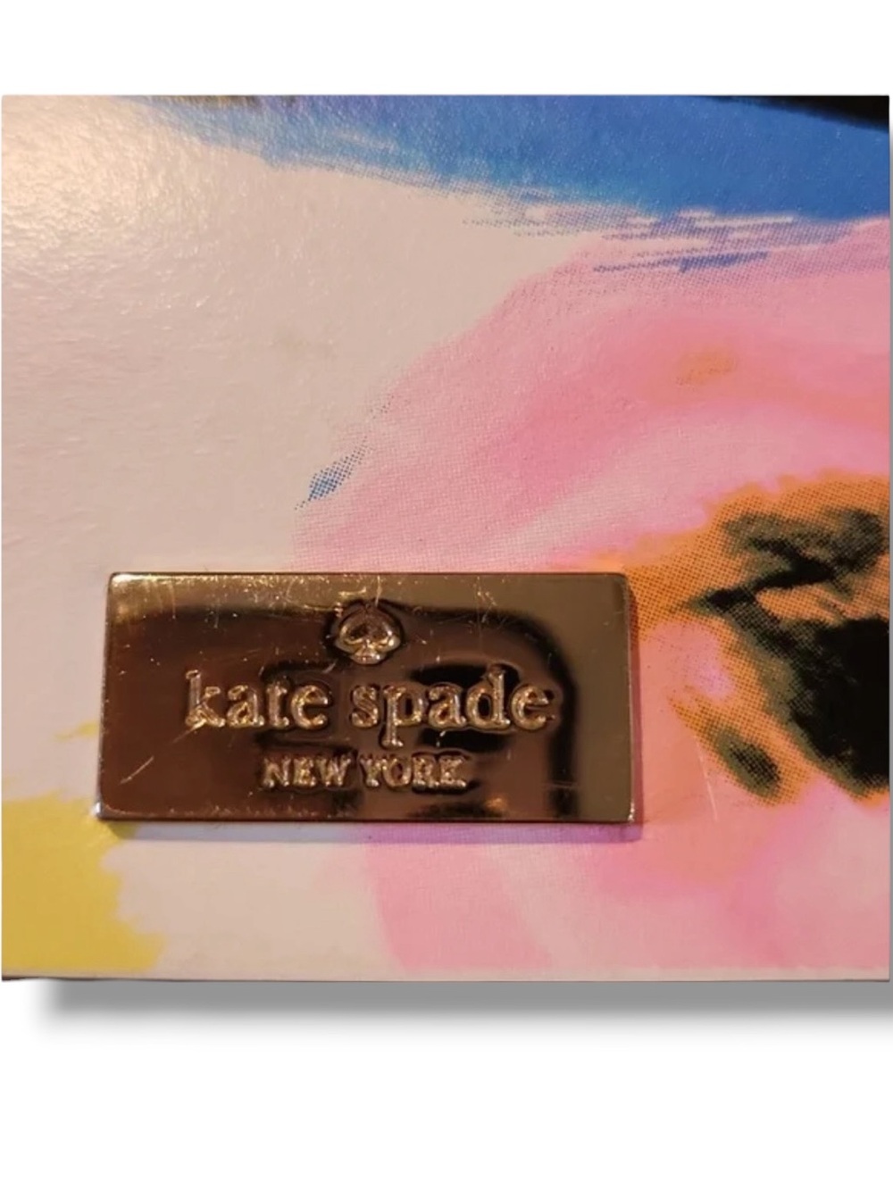 Kate Spade Avva Arbour Hill Printed Wallet Multicolor Floral Brushstroke Leather - Picture 3 of 6